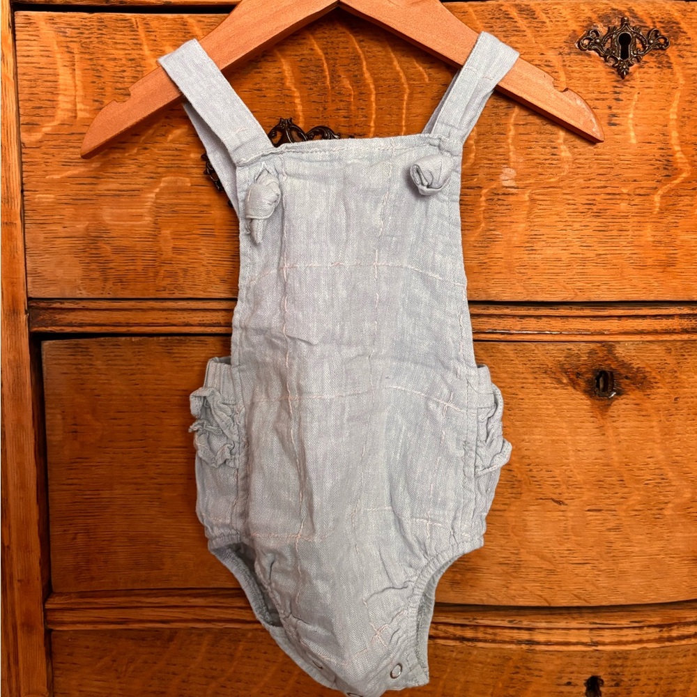 Blue Kids One Piece Bodysuit